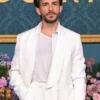 Jonathan Bailey Bridgerton Premiere White Suit For Sale 600x729