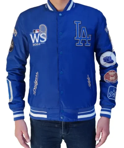 LA Dodgers 2024 World Series Champions Jacket 600x789