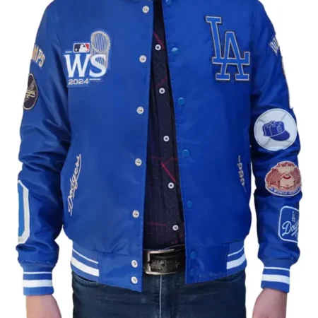 LA Dodgers 2024 World Series Champions Jackets