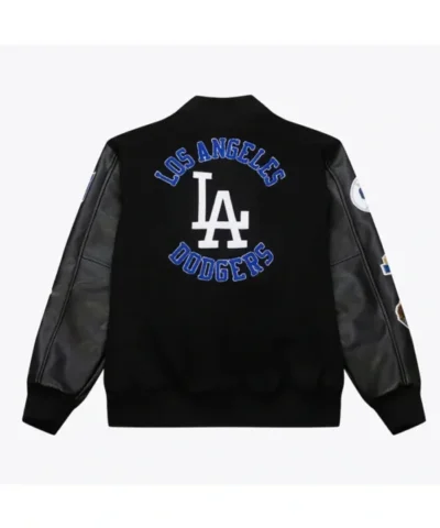 LA Dodgers Black Vintage Varsity 600x789