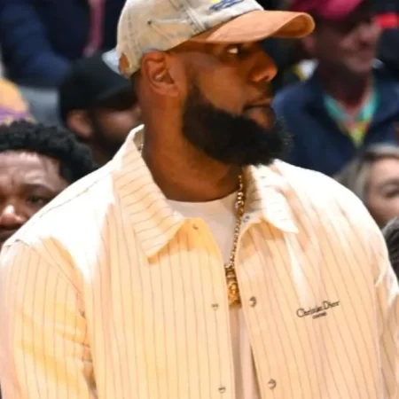 LeBron James Christian Dior Cotton Shirt