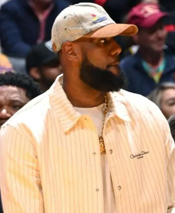 LeBron James Christian Dior Cotton Shirt