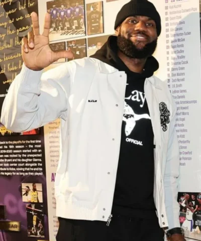 LeBron James Home Court Museum White Jacket