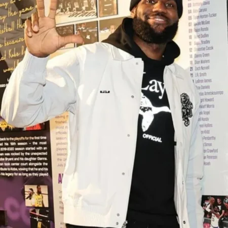 LeBron James Home Court Museum White Jacket