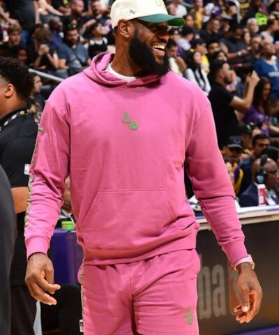LeBron James Layr Official Pink Hoodie
