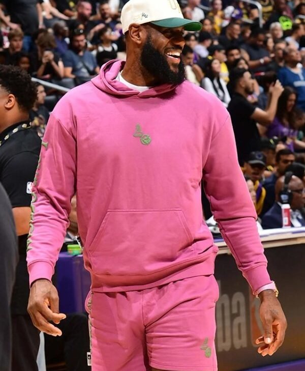 LeBron James Layr Official Pink Hoodie
