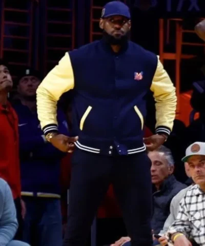 LeBron James NBA 2023 Varsity Jacket