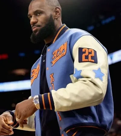 LeBron James NBA LA Lakers Varsity Jacket For Sale
