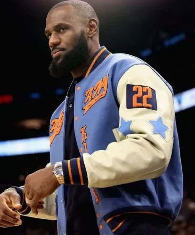 LeBron James NBA LA Lakers Varsity Jacket For Sale