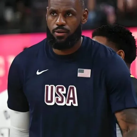LeBron James USA Basketball T Shirt