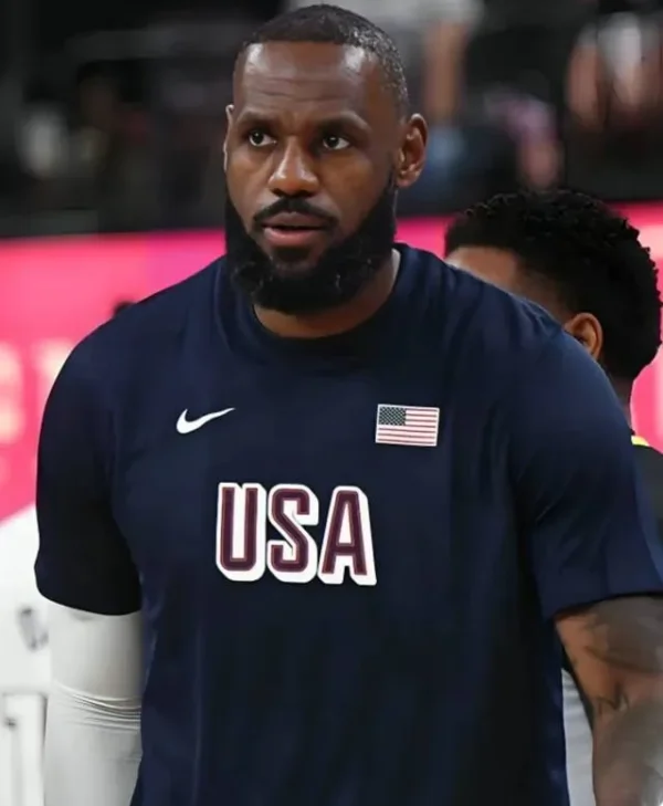 LeBron James USA Basketball T Shirt