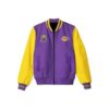 Lebron James Los Angeles Lakers Bomber Purple Jacket