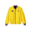Lebron James Los Angeles Lakers Bomber Yellow Jacket