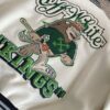 Lebron James Off White Varsity Jacket For Sale