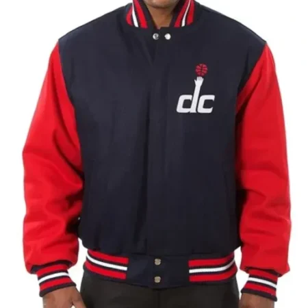 Lucy Baker Washington Wizards Bomber Jacket 1