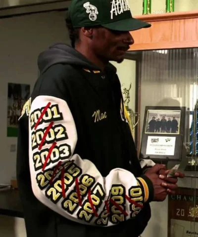 Mac Devin Go to High School 2012 Snoop Dogg Varsity Jacket