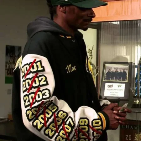 Mac Devin Go to High School 2012 Snoop Dogg Varsity Jacket
