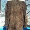 Marie Persian Lamb Coat Dark Brown With Mink Collar For Men And Women.webp