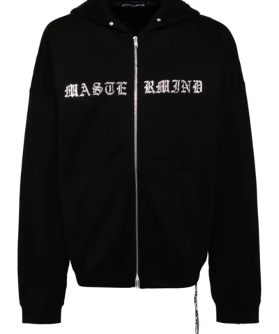 Mastermind World Black Zipper Hoodie
