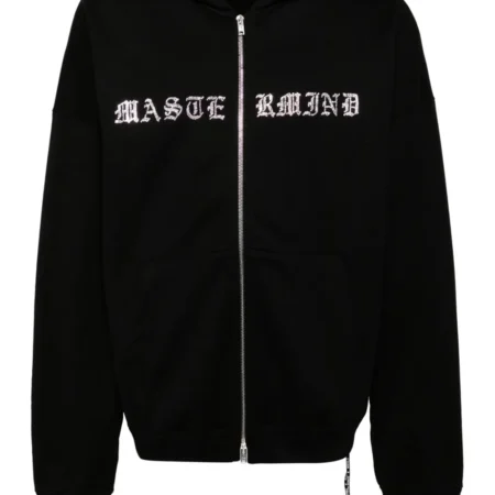 Mastermind World Black Zipper Hoodie