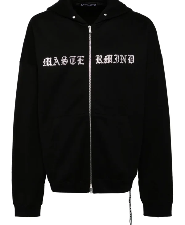 Mastermind World Black Zipper Hoodie