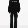 Mastermind World Black Zipper Hoodie front