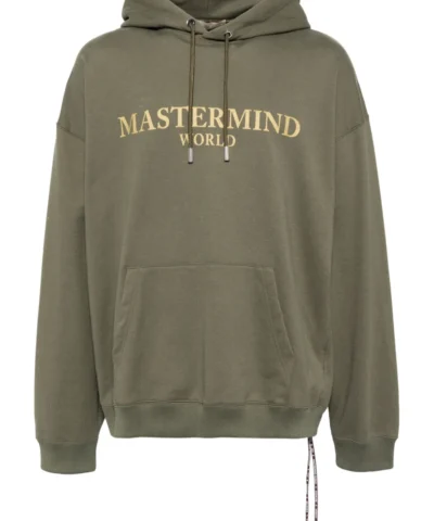 Mastermind World Logo Print Cotton Hoodie