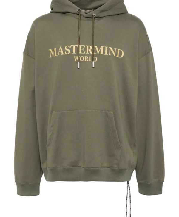 Mastermind World Logo Print Cotton Hoodie