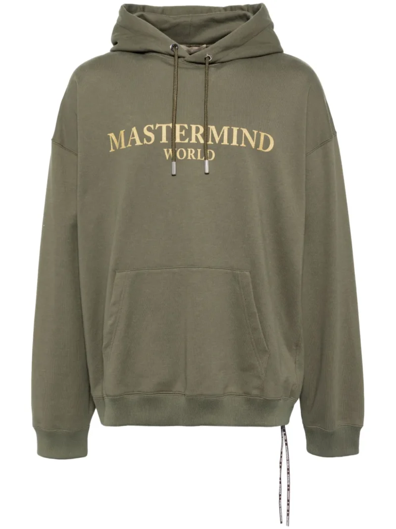 Mastermind World Logo Print Cotton Hoodie
