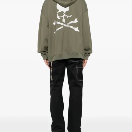 Mastermind World Logo Print Cotton Hoodie back