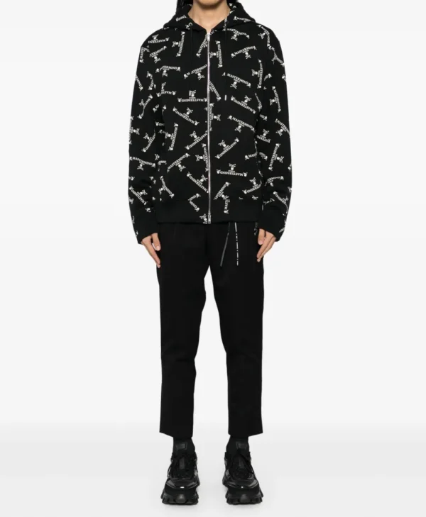 Mastermind World Monogram Zip Hoodie front