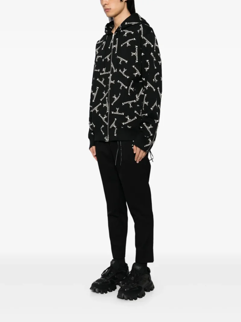 Mastermind World Monogram Zip Hoodie side