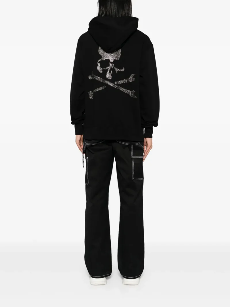 Mastermind World Rhinestone Logo Hoodie back