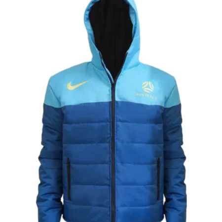 Matildas 2023 Blue Puffer Jacket