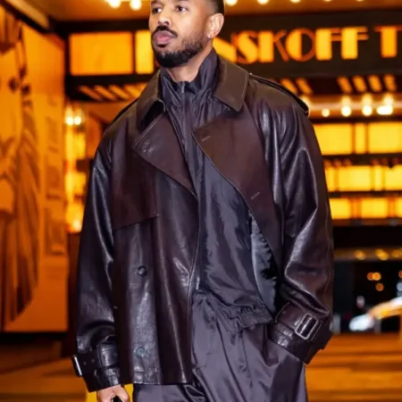 Michael B Jordan NYC 2025 Black Jacket