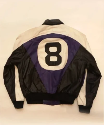 Michael Hoban 8 Ball Logo Purple and Black Jacket 510x638