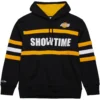 Mitchell & Ness NBA Head Coach Vintage Logo Lakers Black Hoodie