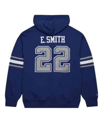 Mitchell & Ness NFL Cowboys 1996 Emmitt Smith Hoodie back