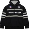 Mitchell & Ness NFL Head Coach Vintage Logo Raiders Black Hoodie