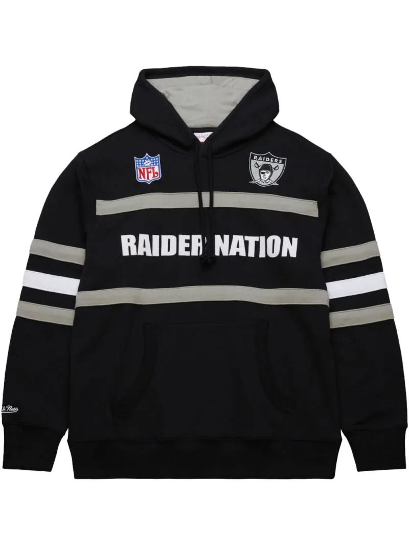 Mitchell & Ness NFL Head Coach Vintage Logo Raiders Black Hoodie