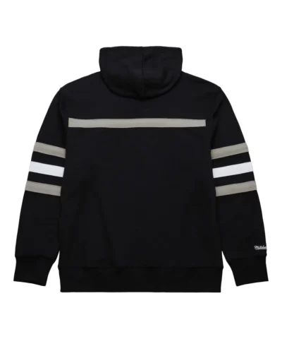 Mitchell & Ness NFL Head Coach Vintage Logo Raiders Black Hoodie back
