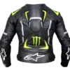 Monster Energy Motorbike Racing Black Jacket Back