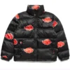 Naruto Akatsuki Puffer Jacket 600x751