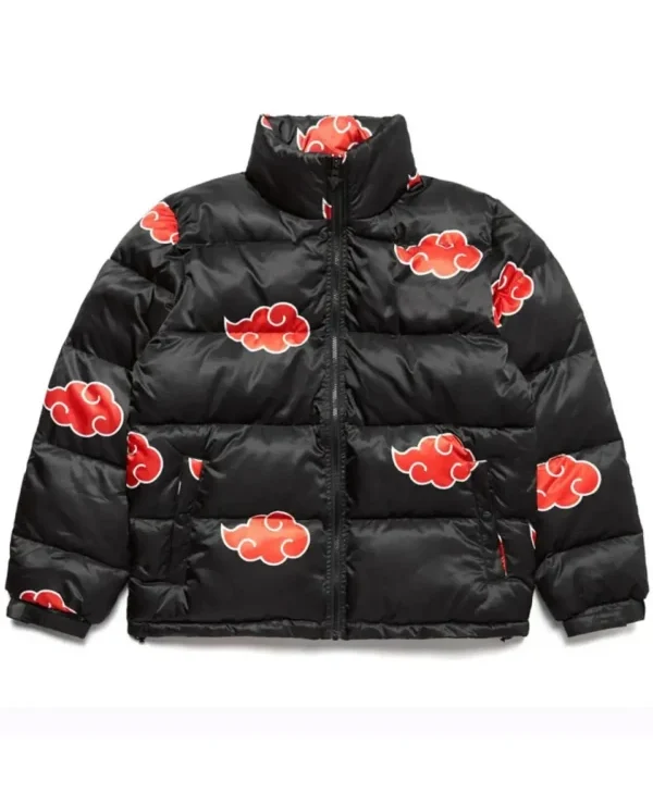 Naruto Akatsuki Puffer Jacket