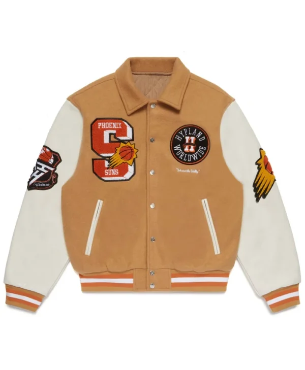 Nba Phoenix Suns Varsity Brown Jacket