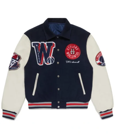 Nba Washington Wizards Varsity Navy Blue Jacket