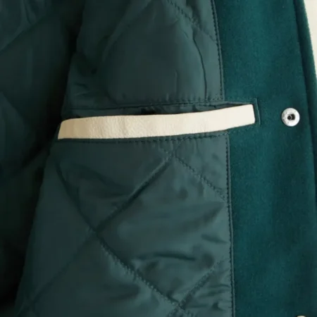 New York Jets Bomber Wool Jacket Pocket