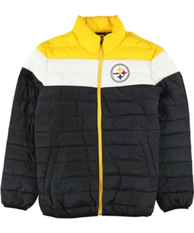 Nfl Mens Pittsburgh Steelers Puffer Jacket 600x750