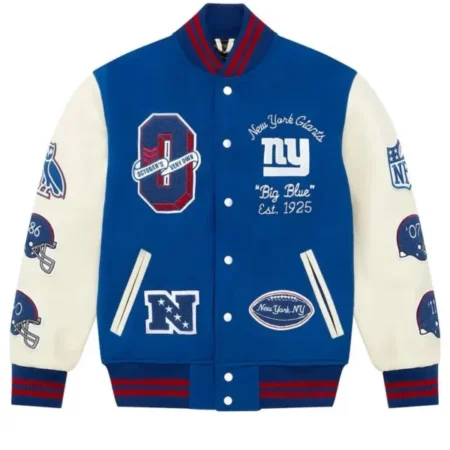 OVO New York Giants Varsity Jacket