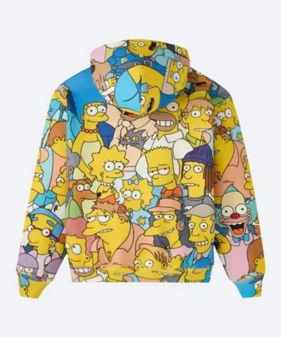 OVO X The Simpsons Hoodie Back Image